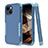 Funda Bumper Silicona y Plastico Carcasa Frontal y Trasera 360 Grados para Apple iPhone 15