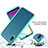 Funda Bumper Silicona y Plastico Carcasa Frontal y Trasera 360 Grados para Samsung Galaxy M02