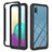 Funda Bumper Silicona y Plastico Carcasa Frontal y Trasera 360 Grados U03 para Samsung Galaxy A02