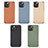 Funda Bumper Silicona y Plastico Carcasa Frontal y Trasera 360 Grados U04 para Apple iPhone 13