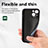 Funda Bumper Silicona y Plastico Carcasa Frontal y Trasera 360 Grados U04 para Apple iPhone 13 Mini