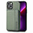 Funda Bumper Silicona y Plastico Carcasa Frontal y Trasera 360 Grados U05 para Apple iPhone 13 Mini