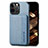 Funda Bumper Silicona y Plastico Carcasa Frontal y Trasera 360 Grados U05 para Apple iPhone 15 Pro Max