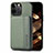 Funda Bumper Silicona y Plastico Carcasa Frontal y Trasera 360 Grados U05 para Apple iPhone 15 Pro Max