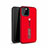 Funda Bumper Silicona y Plastico Mate Carcasa con Anillo de dedo Soporte S01 para Apple iPhone 11 Pro Max