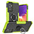 Funda Bumper Silicona y Plastico Mate Carcasa con Magnetico Anillo de dedo Soporte J01X para Samsung Galaxy S23 FE 5G