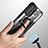 Funda Bumper Silicona y Plastico Mate Carcasa con Magnetico Anillo de dedo Soporte J02S para Samsung Galaxy A72 4G