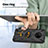Funda Bumper Silicona y Plastico Mate Carcasa con Magnetico Anillo de dedo Soporte JX1 para Nokia C200