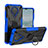 Funda Bumper Silicona y Plastico Mate Carcasa con Magnetico Anillo de dedo Soporte JX1 para Nokia G20