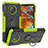 Funda Bumper Silicona y Plastico Mate Carcasa con Magnetico Anillo de dedo Soporte JX1 para Nokia G300 5G