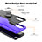 Funda Bumper Silicona y Plastico Mate Carcasa con Magnetico Anillo de dedo Soporte JX1 para Oppo A94 5G