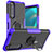 Funda Bumper Silicona y Plastico Mate Carcasa con Magnetico Anillo de dedo Soporte JX1 para Sony Xperia 5 III SO-53B