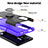 Funda Bumper Silicona y Plastico Mate Carcasa con Magnetico Anillo de dedo Soporte JX1 para Xiaomi Mi 11T 5G
