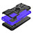 Funda Bumper Silicona y Plastico Mate Carcasa con Magnetico Anillo de dedo Soporte JX1 para Xiaomi Poco M4 5G