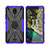 Funda Bumper Silicona y Plastico Mate Carcasa con Magnetico Anillo de dedo Soporte JX2 para Nokia C100