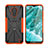 Funda Bumper Silicona y Plastico Mate Carcasa con Magnetico Anillo de dedo Soporte JX2 para Nokia C30