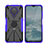 Funda Bumper Silicona y Plastico Mate Carcasa con Magnetico Anillo de dedo Soporte JX2 para Nokia G10