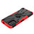 Funda Bumper Silicona y Plastico Mate Carcasa con Magnetico Anillo de dedo Soporte JX2 para Nokia G100