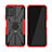 Funda Bumper Silicona y Plastico Mate Carcasa con Magnetico Anillo de dedo Soporte JX2 para Nokia G100