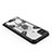 Funda Bumper Silicona y Plastico Mate Carcasa con Magnetico Anillo de dedo Soporte KC3 para Xiaomi POCO C3