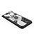 Funda Bumper Silicona y Plastico Mate Carcasa con Magnetico Anillo de dedo Soporte KC4 para Xiaomi Poco X3 GT 5G