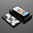 Funda Bumper Silicona y Plastico Mate Carcasa con Magnetico Anillo de dedo Soporte KC4 para Xiaomi Redmi Note 10 Pro Max