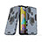Funda Bumper Silicona y Plastico Mate Carcasa con Magnetico Anillo de dedo Soporte KC6 para Samsung Galaxy M31 Prime Edition