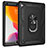 Funda Bumper Silicona y Plastico Mate Carcasa con Magnetico Anillo de dedo Soporte MQ1 para Apple iPad 10.2 (2020)