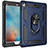 Funda Bumper Silicona y Plastico Mate Carcasa con Magnetico Anillo de dedo Soporte MQ1 para Apple iPad Air