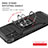 Funda Bumper Silicona y Plastico Mate Carcasa con Magnetico Anillo de dedo Soporte MQ1 para Samsung Galaxy M40S