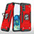 Funda Bumper Silicona y Plastico Mate Carcasa con Magnetico Anillo de dedo Soporte MQ1 para Samsung Galaxy S20