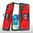 Funda Bumper Silicona y Plastico Mate Carcasa con Magnetico Anillo de dedo Soporte MQ1 para Samsung Galaxy S20 Plus 5G