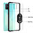 Funda Bumper Silicona y Plastico Mate Carcasa con Magnetico Anillo de dedo Soporte MQ2 para Samsung Galaxy A71 4G A715