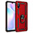 Funda Bumper Silicona y Plastico Mate Carcasa con Magnetico Anillo de dedo Soporte MQ3 para Xiaomi Redmi 9AT