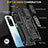 Funda Bumper Silicona y Plastico Mate Carcasa con Magnetico Anillo de dedo Soporte MQ4 para Xiaomi Redmi 10 (2022)