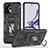 Funda Bumper Silicona y Plastico Mate Carcasa con Magnetico Anillo de dedo Soporte MQ6 para Motorola Moto G13