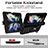 Funda Bumper Silicona y Plastico Mate Carcasa con Magnetico Anillo de dedo Soporte MQ6 para Samsung Galaxy Z Fold3 5G