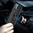 Funda Bumper Silicona y Plastico Mate Carcasa con Magnetico Anillo de dedo Soporte para Motorola Moto G40 Fusion