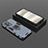 Funda Bumper Silicona y Plastico Mate Carcasa con Magnetico Anillo de dedo Soporte para Realme GT2 Pro 5G