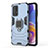 Funda Bumper Silicona y Plastico Mate Carcasa con Magnetico Anillo de dedo Soporte para Samsung Galaxy A23 5G