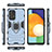 Funda Bumper Silicona y Plastico Mate Carcasa con Magnetico Anillo de dedo Soporte para Samsung Galaxy A53 5G