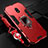 Funda Bumper Silicona y Plastico Mate Carcasa con Magnetico Anillo de dedo Soporte para Xiaomi Redmi 8A