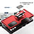 Funda Bumper Silicona y Plastico Mate Carcasa con Magnetico Anillo de dedo Soporte QW1 para Samsung Galaxy S20 Lite 5G