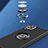 Funda Bumper Silicona y Plastico Mate Carcasa con Magnetico Anillo de dedo Soporte QW2 para Samsung Galaxy A12 Nacho