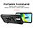 Funda Bumper Silicona y Plastico Mate Carcasa con Magnetico Anillo de dedo Soporte QW3 para Xiaomi Redmi A1 Plus