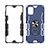 Funda Bumper Silicona y Plastico Mate Carcasa con Magnetico Anillo de dedo Soporte R01 para Samsung Galaxy A51 5G