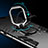 Funda Bumper Silicona y Plastico Mate Carcasa con Magnetico Anillo de dedo Soporte R02 para Xiaomi Poco X3 GT 5G