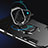 Funda Bumper Silicona y Plastico Mate Carcasa con Magnetico Anillo de dedo Soporte R03 para Xiaomi Redmi 9AT
