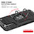 Funda Bumper Silicona y Plastico Mate Carcasa con Magnetico Anillo de dedo Soporte T04 para Samsung Galaxy S21 Plus 5G