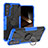 Funda Bumper Silicona y Plastico Mate Carcasa con Magnetico Anillo de dedo Soporte T08 para Samsung Galaxy S24 5G